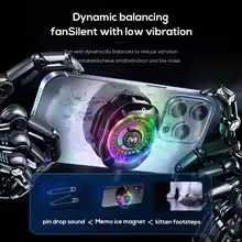 Memo CX10 Mobile Cooling Fan – Advanced Heat Reduction for Gaming - Image 3